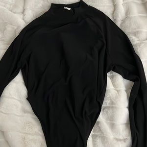 Fashion Nova Black Bodysuit
